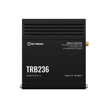 Teltonika TRB236 industriālais LTE Cat 1 vārtejas maršrutētājs (bez barošanas bloka)