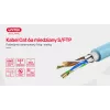 UNITEK C18121BL Cat. 6A S/FTP LSZH instalācijas tīkla kabelis, 305 m, zilā krāsā