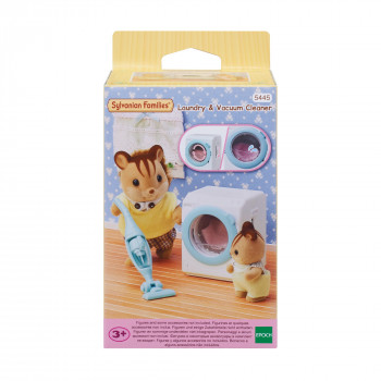 Sylvanian Families Veļas mašīna un putekļu sūcējs komplekts