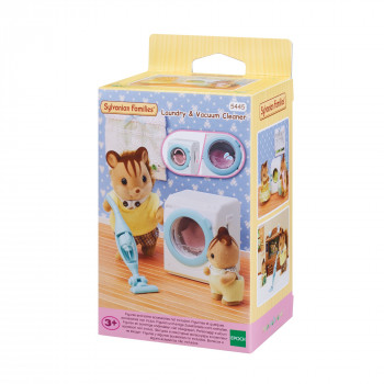 Sylvanian Families Veļas mašīna un putekļu sūcējs komplekts