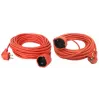 EXTEN SY-CZ-01 30 m H05VV-F 3G1.5 pagarinātājs – 3 dzīslu 1,5 mm², Shuko kontaktdakša uz vienu kontaktligzdu, melns
