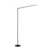 LUMINAIRE FLOOR 16W LED 960LM melna LED grīdas lampa