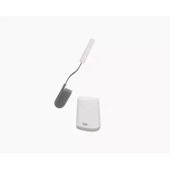 Joseph Joseph Flex Lite tualetes birste ar turētāju balta