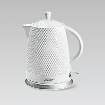 MEO keramiskā elektriskā tējkanna 1,5L 1500W balta MR-069-WHITE MAESTRO