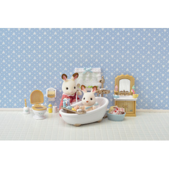 Sylvanian Families Country Style Bathroom Furniture Playset