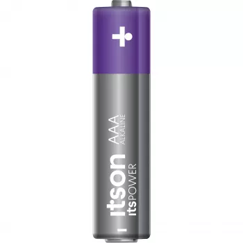 ITSON LR03IPO/8CB sārma AAA baterijas, 8 gab., 1,5 V, ilgs glabāšanas laiks