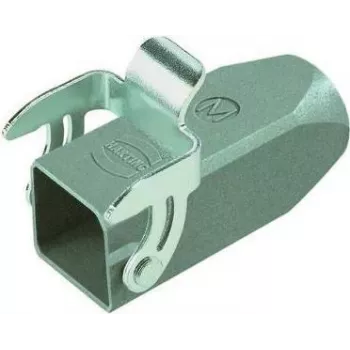 HARTING Han M20 savienojuma korpuss, M20 vītne, lietais alumīnijs, IP65/IP67, putekļu pelēks