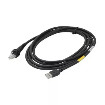 Honeywell CBL-500-300-S00-07 USB strāvas kabelis, 3m, melns, Type A uz Type B, 5V