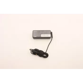 Lenovo 65W maiņstrāvas adapteris ar apaļo spraudni, 3 kontaktu - melns