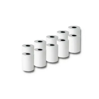 Qoltec termopapīra ruļļi 57 x 15 | 55g/m² | 10 gab. | bez BPA