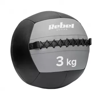 Medicīnas vingrošanas bumba 3 kg REBEL ACTIVE