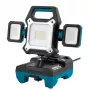 Dedra DED6907H hibrīda LED darbnīcas lampa 25W/45W 2500lm/4000lm 18V/230V IP54