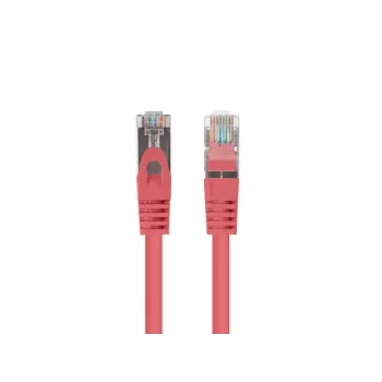 Lanberg 10-Pack Cat.6 FTP Patch Cable 0,5m sarkans, Fluke Passed