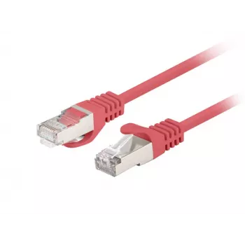 Lanberg 10-Pack Cat.6 FTP Patch Cable 0,5m sarkans, Fluke Passed