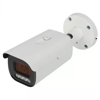 8MP 4K UHD Full-Color Motorizēta Varifokāla Bullet IP kamera ar AI analītiku, PoE, IP67, 2.7-13.5mm objektīvs