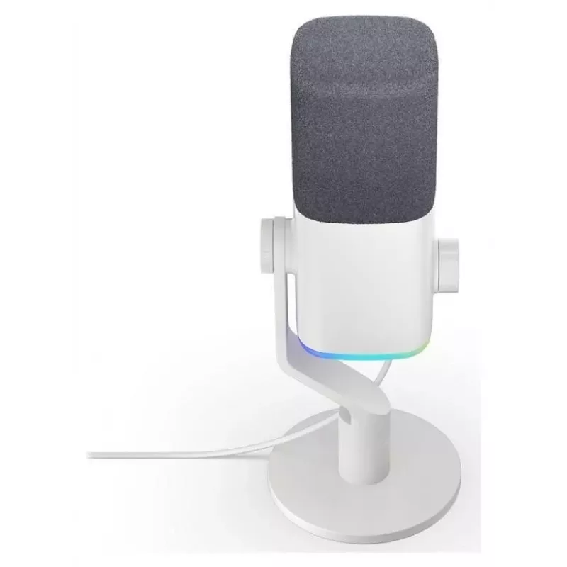 Krux Qube XLR/USB kondensatora mikrofons balts