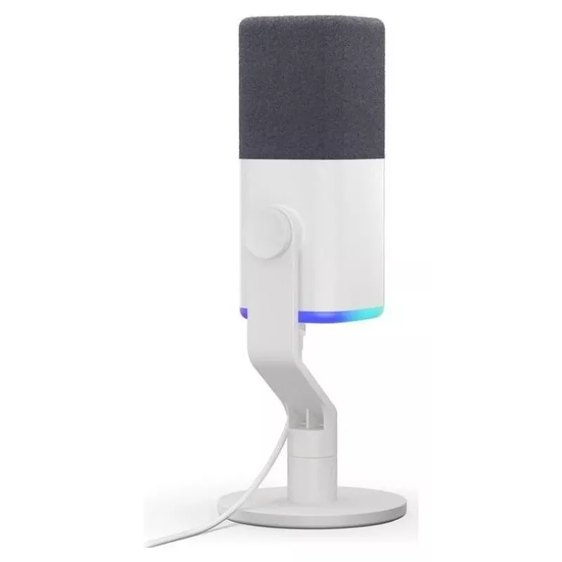 Krux Qube XLR/USB kondensatora mikrofons balts