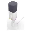 Krux Qube XLR/USB kondensatora mikrofons balts