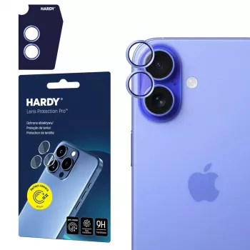 3MK HARDYLens Protection Pro iPhone 17 kameras lēcu aizsargs - zils