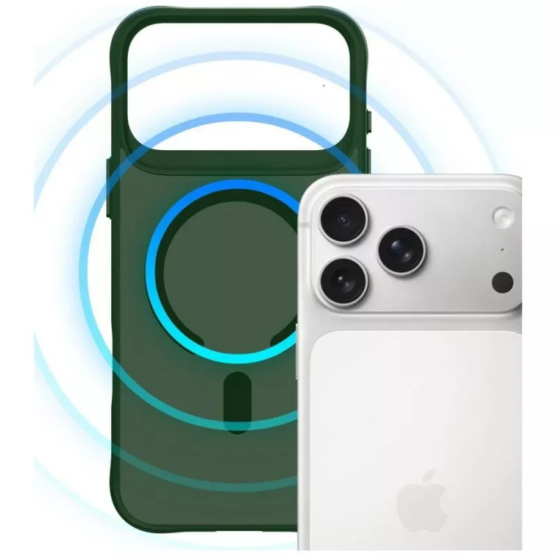 3MK Smoke MagCase Apple iPhone 17 Pro vāciņš - zaļš