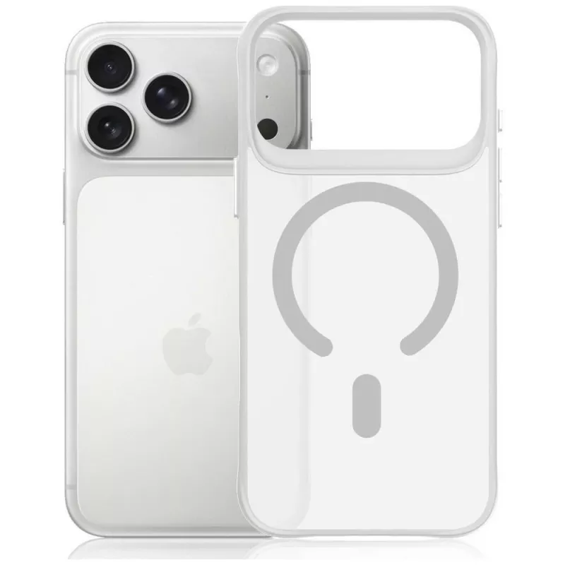 3MK Smoke MagCase Apple iPhone 17 Pro Max baltā krāsā