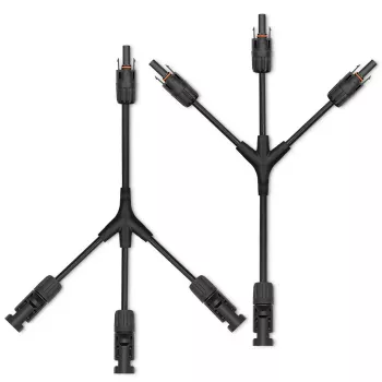Qoltec MC4 Y-veida saules enerģijas atzarojuma savienotāju pāris 1000V 30A IP67