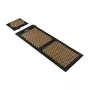 REBEL RBA-6013-GL ECO Akupresūras paklājiņš ar spilvenu, 130x50 cm, XXL, zelta smailes