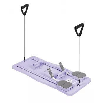 REBEL RBA-3069-PU 9-in-1 multifunkcionālais Pilates fitnesa komplekts, purpura