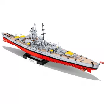 COBI Battleship Gneisenau 1:300 mēroga modelis - 295 daļas, Otrā pasaules kara vācu karakuģis