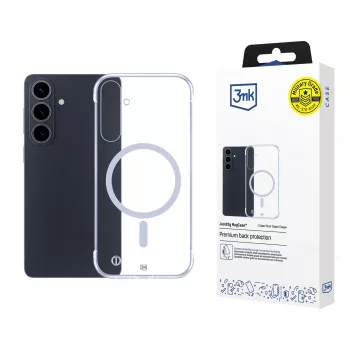 3MK Just20g MagCase Samsung Galaxy S26+ caurspīdīgs MagSafe aizmugurējais vāciņš