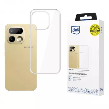 3mk Clear Case Realme 16 Pro 5G - caurspīdīgs TPU aizmugurējais vāciņš ar Absorber™ tehnoloģiju