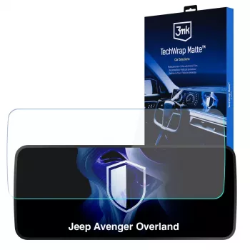 3MK PROTECTION Jeep Avenger Overland - 3mk TechWrap matēts centrālā displeja ekrāna aizsargs