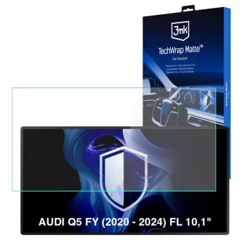 3MK PROTECTION TechWrap matēta ekrāna aizsargplēve Audi Q5 FY (2020-2024) 10,1 collu centrālajam displejam