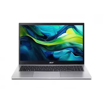 Acer Aspire Go 15 AG15-42P-R917DX klēpjdators, 15,6 collu FHD pretatspīduma, AMD Ryzen 7 7730U, 16GB RAM, 512GB SSD, AMD Radeon Graphics, Windows 11 Home, Pure Silver