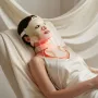 Medivon LED Light Facial Mask Lumi Max - 7 krāsu fotona terapija, 192 LED, tālvadība, regulējama intensitāte un taimeris