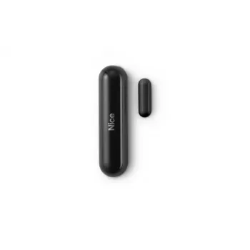 FIBARO NICE FGDW-002-3 EU durvju/logu sensors, melns, Z-Wave Plus ar temperatūras un manipulācijas noteikšanu