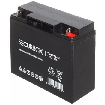 Akumulators 12V/18Ah Securbox