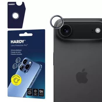 3MK HARDYLens Protection Pro kameras objektīva aizsargs Apple iPhone 15 Pro / 15 Pro Max - Pelēks