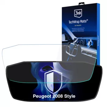 3MK PROTECTION Peugeot 2008 Style TechWrap matēts instrumentu paneļa ekrāna aizsargs