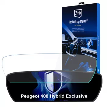 3MK PROTECTION Peugeot 408 Hybrid Exclusive - 3mk TechWrap matēta paneļa aizsargplēve
