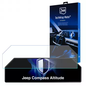 3MK PROTECTION Jeep Compass Altitude (2026 - ) - 3mk TechWrap matēts instrumentu paneļa ekrāna aizsargs