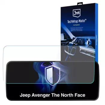 3MK PROTECTION Jeep Avenger The North Face - 3mk TechWrap matētais displeja aizsargplēves komplekts