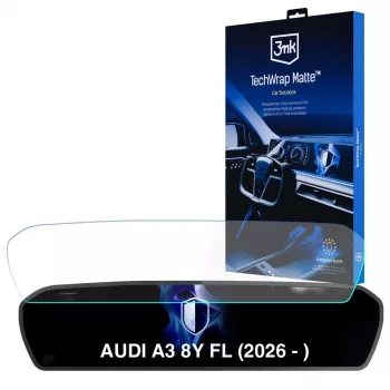 3MK PROTECTION AUDI A3 8Y FL (2026 - ) - 3mk TechWrap matēts centrālais displejs