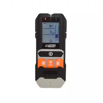 AWTOOLS 4-in-1 Multi-Function Detector – metāla, AC vadu, koka/stabu un mitruma sensors ar LCD displeju, skaņas signālu un automātisko kalibrēšanu