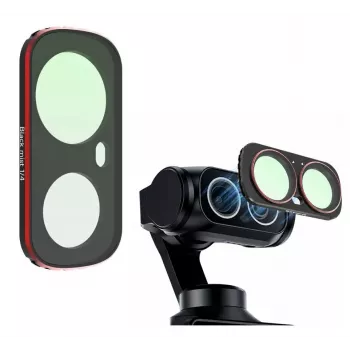 SUNNYLIFE Magnetic Black Mist 1/4 filtrs Insta360 X4 – kinematogrāfisks mīkstais mirdzums, magnētiskais stiprinājums, HD optiskais stikls