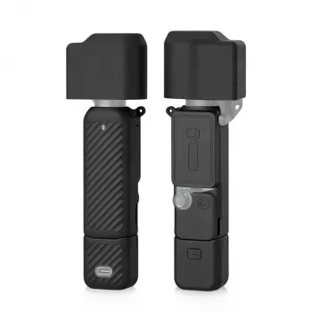 PULUZ 4-in-1 aizsardzības komplekts DJI Osmo Pocket 4 - Melns (PU1109B)