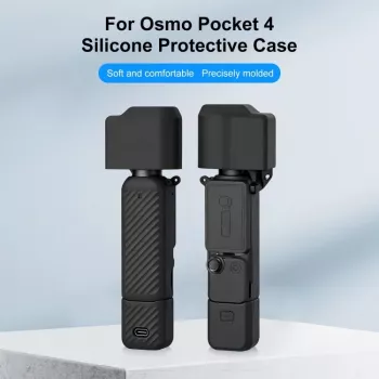 PULUZ 4-in-1 aizsardzības komplekts DJI Osmo Pocket 4 - Melns (PU1109B)