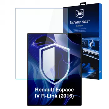 3MK PROTECTION Renault Espace IV R-Link (2016) - 3mk TechWrap matēts centrālā displeja aizsargplēve