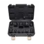 AWTOOLS Trieciena adapteru un universālo savienojumu komplekts CrMo 11 gab. BLACK LINE