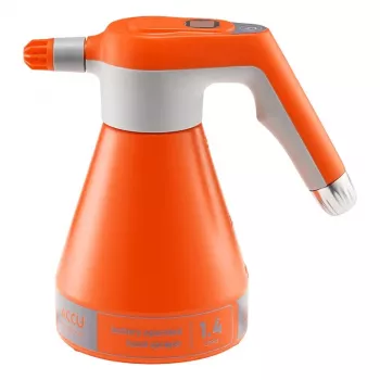 KWAZAR ACCU 1.4L bezvadu dārza smidzinātājs – uzlādējams, regulējama misiņa sprausla, 2.5 bar, ergonomisks